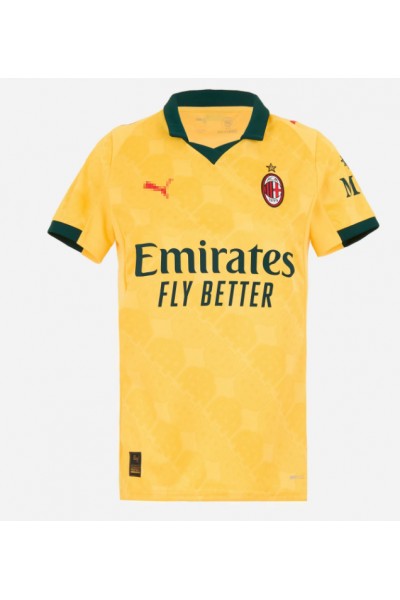 AC Milan Rafael Leao #10 Jalkapallovaatteet Naisten Kolmaspaita 2025-26 Lyhythihainen AC Milan Rafael Leao #10 Jalkapallovaatteet Naisten Kolmaspaita 2025-26 Lyhythihainen